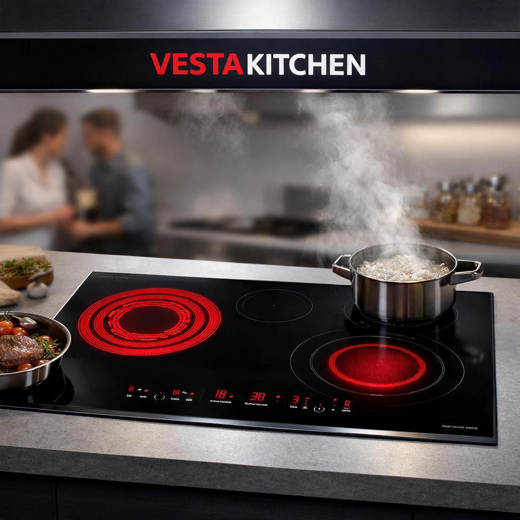 نسل جدید اجاق گازهای القایی؛ آینده پخت‌وپز هوشمند در آشپزخانه‌های مدرن